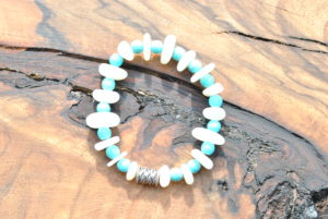 Armkette Magnesit & Mondstein