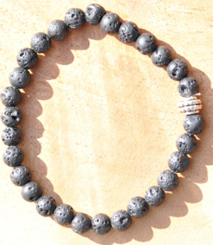 Armkette Lavastein, 6mm