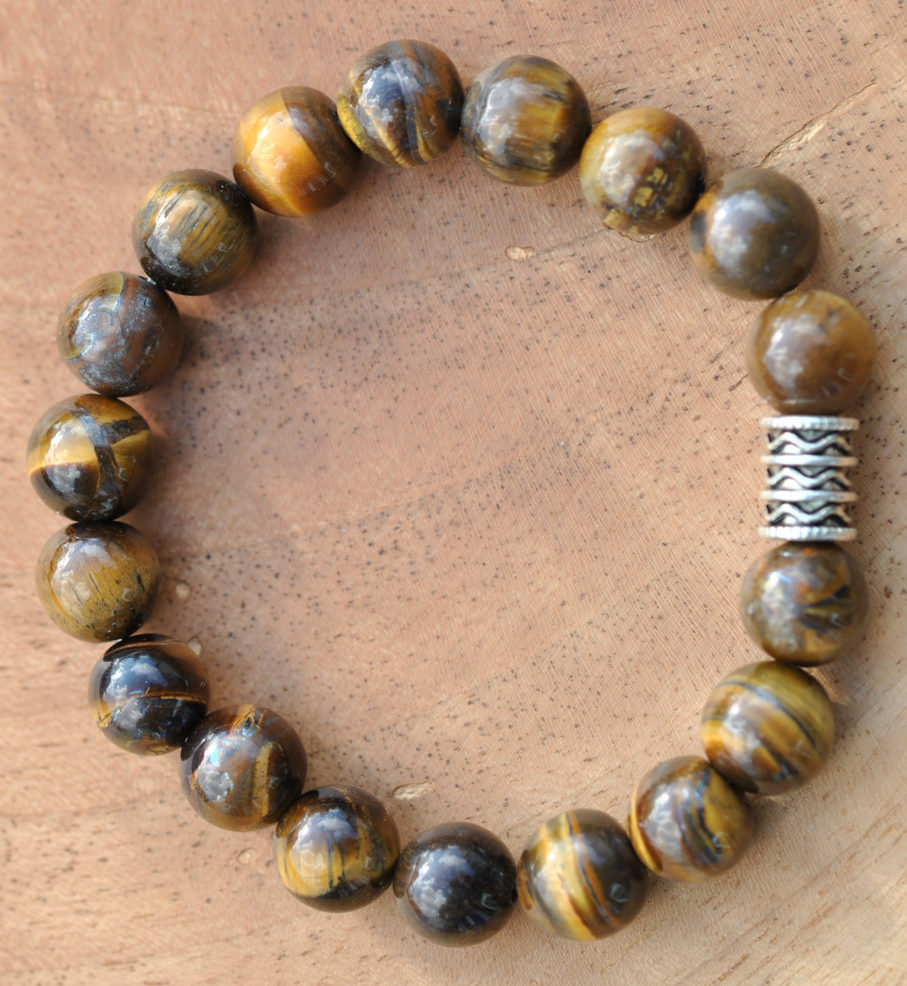 Armkette Tigerauge, 8mm