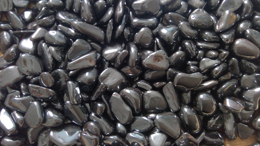 Entladen Trommelsteine