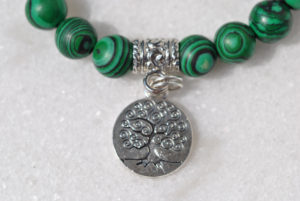 Malachit / "Baum des Lebens"