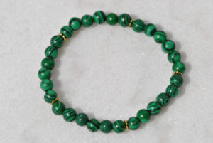 Malachit / Armkette