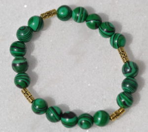 Malachit / Armkette