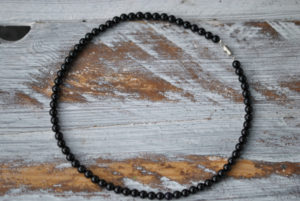 Kurze Halskette Onyx