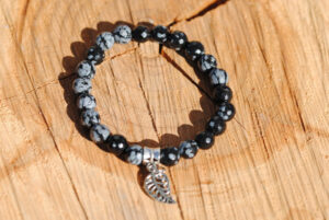 Schneeflocken-Obsidian